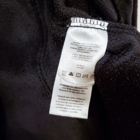 Columbia Black Benton Springs Full Zip Fleece - Picture 5 of 7